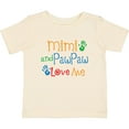thumbnail image 3 of Inktastic Mimi and Pawpaw Love Me Boys or Girls Baby T-Shirt, 3 of 5