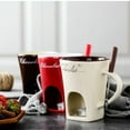 thumbnail image 5 of Bohorizon Sweet Fondue Cup,Chocolate Fondue Mug,Mini Individual Melting Cups for Dipping(Red), 5 of 8
