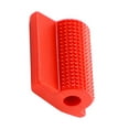 thumbnail image 4 of DRAFIDEEP Motorcycle Gear Lever Pedal Cover Red Rubber 1 Set 0.7*1.3*1.5in, 4 of 5