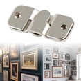 thumbnail image 4 of 10pcs Interlocking Clips Stainless Steel Furniture Connector Home Sectional Sofa, 4 of 7