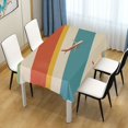 thumbnail image 3 of Yayeee Tablecloths for Rectangular Tables 54 x 54 inch Party Table Cover, Colorful Plane, 3 of 6
