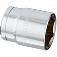 thumbnail image 3 of K-Tool 23130 15/16 x 1/2" Drive 6pt Fractional SAE Short Chrome Socket, 3 of 3