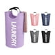 thumbnail image 1 of WOOHA Cesto para la Ropa sucia, Cesto para la Ropa, Cesto para Ropa Plegable, Impermeable, fácil de Transportar con Asas de Aluminio protegidas con Espuma, Bolsa de lavandería, 95 L, Púrpura, 1 of 5