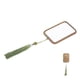 thumbnail image 3 of Travel Compact Mirror For Teens In Light Brown Featuring An Artistic Engraving Pattern For Makeup Check And Beauty Reflection 1Pack, 3 of 4