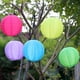 thumbnail image 5 of Lámpara Colgante de Festival de Linterna China de Tela Solar LED Impermeable Verde Likrtyny, 5 of 9