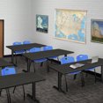 thumbnail image 2 of Cain 66" x 24" Training Table- Ash Grey, 2 of 5