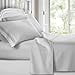 thumbnail image 3 of Clara Clark Split King Sheets Set Deep Pocket Bed Sheets for Split King Size Bed 4 Piece Bed Sheet Set Super Soft Bedding Sheets & Pillowcases Split King Silver Gray, 3 of 4