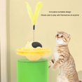 thumbnail image 3 of Jouet Interactif pour Chat avec Plume, Design de Platine Instable Adapté à Diverses Races de Chats, 3 of 8