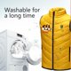 thumbnail image 4 of Xihbxyly Chaqueta Térmica, Abrigo Cálido con Alimentación Por Usb, Tecnología de Calefacción de Fibra de Carbono, Abrigo de Invierno Ligero, Modos de Temperatura Ajustables, para Jugar Al Aire Libre,, 4 of 5