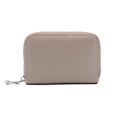 thumbnail image 2 of Genuine Leather RFID Credit Card Holder for Women and Men Zipper Cards Case Small Card Wallets, 2 of 7