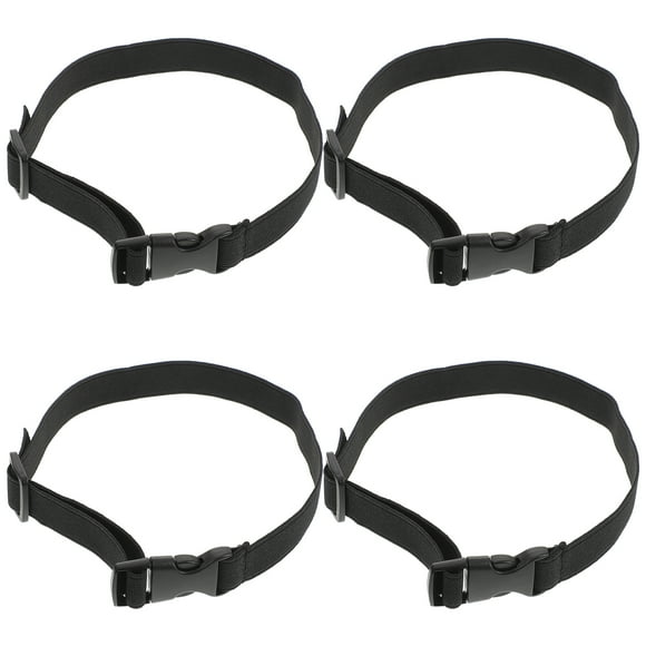 4 correas de hebilla ajustables para equipaje, bandas elásticas, hebillas de liberación rápida, cinturón de maleta ajustable, correa de hebilla de mochila, correa de equipaje de viaje al aire libre