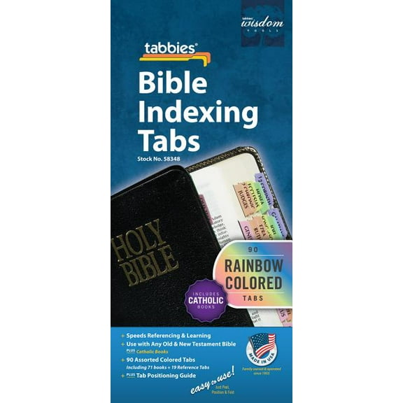 Tabbies: Rainbow Catholic Bible Tabs, Book 1 (Other)