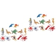 thumbnail image 3 of 24 Pcs  Realistic Toy Sea Animals Great White Shark Model Toys (Assorted Color), 3 of 6