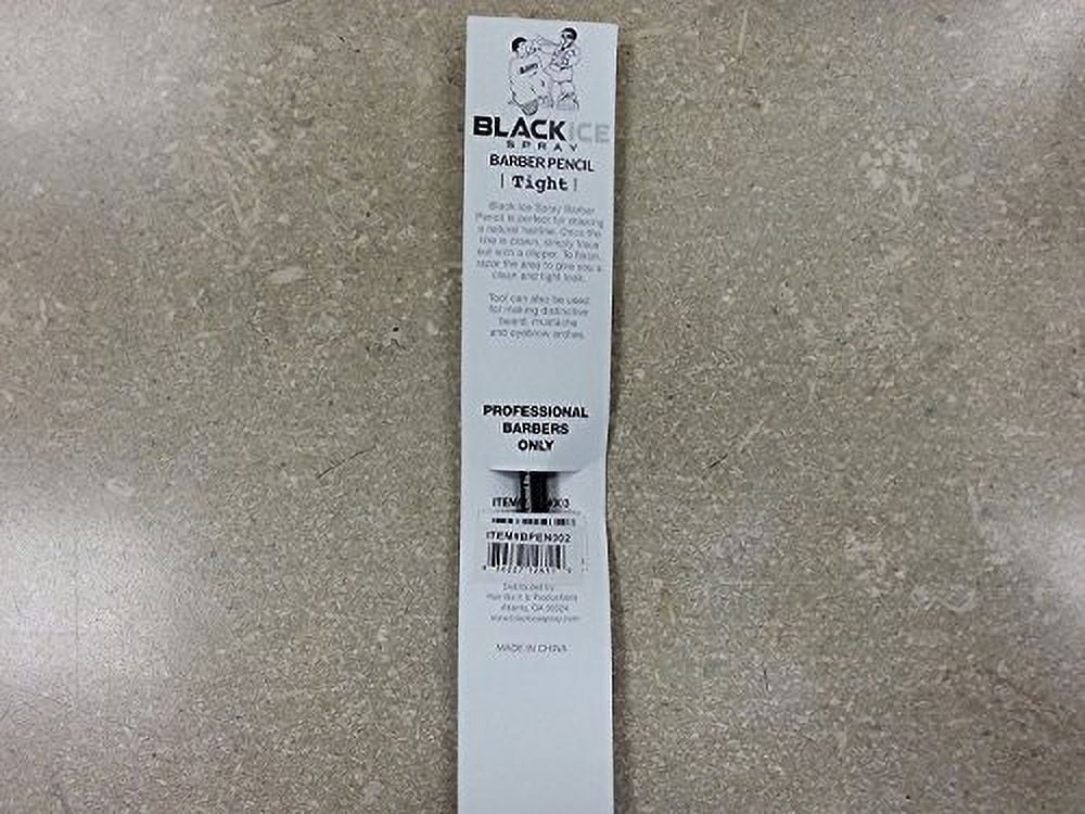 Black Ice Barber Pencil Set 3pc - Black, White, Tan