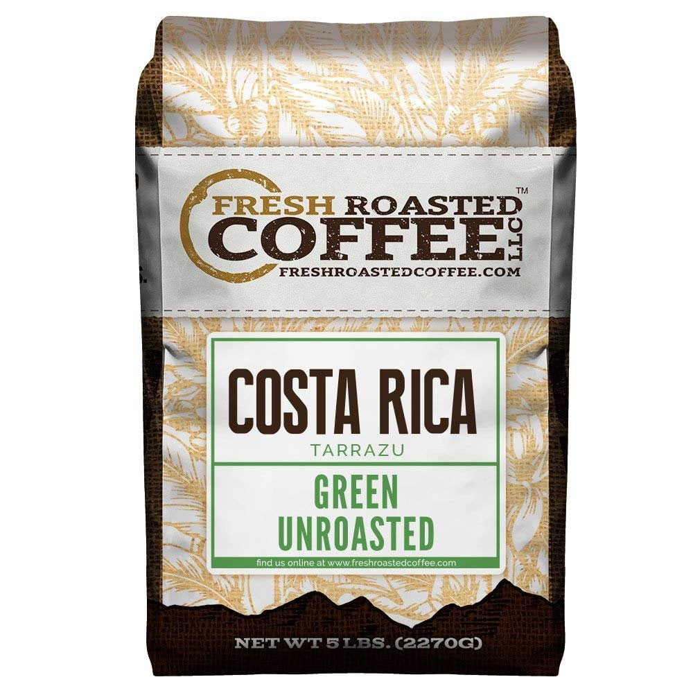 Fresh Roasted Coffee LLC, Green Unroasted Costa Rica Tarrazu Coffee