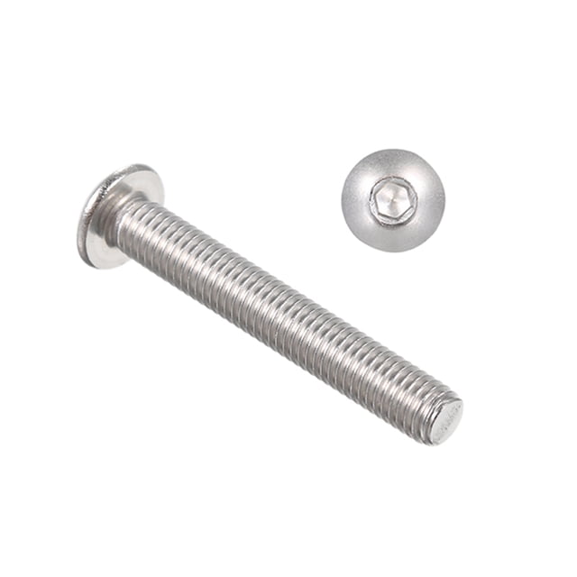 A2 IS07380 304 Tornillo hexagonal de acero inoxidable Tornillos de botón Tornillos M5 * 35 Abanopi Tornillo
