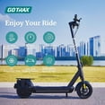 Gotrax Eclipse Ultra 500W Adult Electric Scooter with 10" Pneumatic