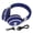 Blue, variant on Rupoun LX-510BT Bluetooth Headset Folding Plug in Comfortable Leather Ear Cups Music Headphones for PC Phone Blue (7.87 inches / 20 cm)