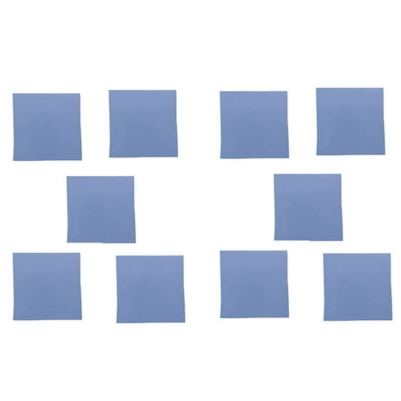 2X GPU CPU Heatsink Cooling Conductive Silicone Pad 100mmx100mmx1mm Thermal Pad High Quality