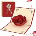 thumbnail image 1 of Tarjeta de felicitación emergente 3D LIUYMXG San Valentín, 1 of 5