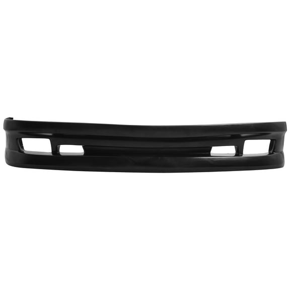 Ikon Motorsports Compatible with 92-98 BMW E36 AC Type II Style Half Front Bumper Lip - Polyurethane PU