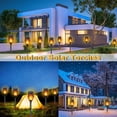 thumbnail image 4 of Solar Torch Lights with Flickering Flame 8 Packs Auto On/Off Waterproof Landscape Lighting for Garden Pathway Decorations, 4 of 6