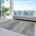thumbnail image 6 of Addison Rugs Chantille Indoor/Outdoor Transitional Stripes Taupe Washable Rectangle Rug, 10' x 14', 6 of 6