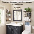 thumbnail image 2 of 6PCS Repisas Flotantes,Estante Organizador 40*15CM,Entrepa&ntilde;os Flotantes para Ba&ntilde;o Toallero,Repisa Flotante de Pared Esquineros Decoracion para Sala de Estar,Dormitorio,Cocina,Hog, 2 of 9