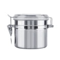 thumbnail image 1 of Cheers Airtight Stainless Steel Jar Canister Coffee Flour Sugar Tea Container Holder, 1 of 7
