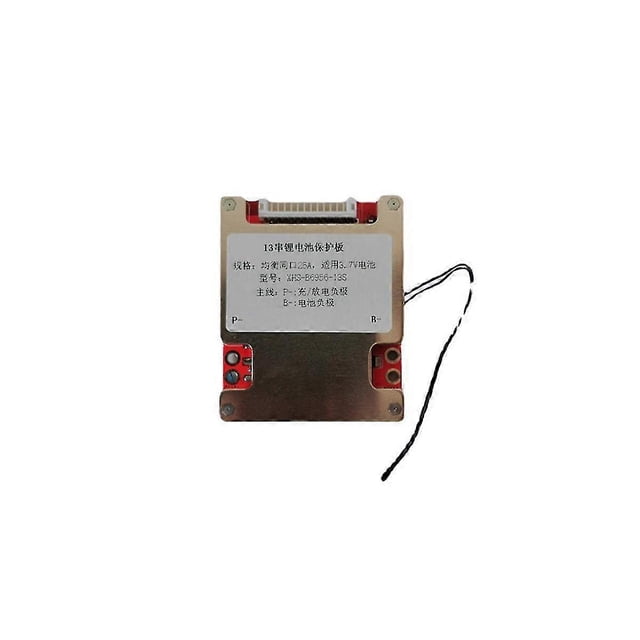 13 Strings 48V25A with Balanced Lithium Battery Protection Board Electric Vehicle Power Protection