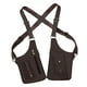 thumbnail image 4 of Bolso bandolera tipo cartera con correas ajustables para hombro y elegante bolso para teléfono móvil Marrón, 4 of 8
