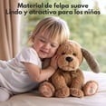 thumbnail image 4 of Cachorro Perro Robot Peluche Canta Mueve Orejas Baila - Perro - Marrón, 4 of 10