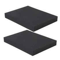 Xssm Pick Apart Foam Insert, 2Pcs High Density Pick and Pluck Foam Sheet, Pre-Cubed for Toolbox, Camera, Game Box, Packing