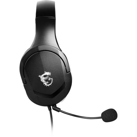 MSI - Immerse Wired Gaming Headset - Black