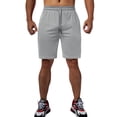 thumbnail image 4 of SAYFUT Mens Workout Running Shorts 7 Inch Quick Dry Lightweight Breathable Sports Gym Shorts with Zip Pockets, Gray/Khaki/Red/Black Size XS-XL, 4 of 8