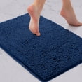 thumbnail image 2 of SNNROO Plush Cream Microfiber Bath Rug  20” x 30”  Non-Slip, 2 of 8