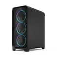 thumbnail image 4 of Fractal Design Meshify 3 RGB ATX mATX Mid Tower PC Case - Black Chassis with Light Tinted TG Side Panel, 4 of 9