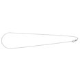 thumbnail image 4 of Joyería Oro Plateado Flash Grano Neckalce Cadena para Mujeres Fernando Cadena del collar, 4 of 8