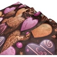 thumbnail image 2 of FREEAMG Candy Love Shower Curtain Waterproof Washable Shower Bath Curtain 60x72 Inch Bathroom Decoration Fabric Shower Curtains with 12 Hooks, 2 of 6