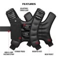 thumbnail image 2 of FitRx Weighted Vest Neoprene Coated Weighted Vest for Women and Men with Hook and Loop Strap, 30lbs, 2 of 8