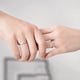 thumbnail image 3 of Generoso Conjunto de Pareja Anillo con incrustaciones de apertura y las señoras Rhinestones Anillos, 3 of 7
