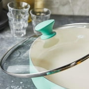 GreenPan Rio Ceramic Nonstick 16-Piece Cookware Set - Turquoise