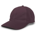 thumbnail image 2 of Pacific Headwear Vintage Buckle Strap Adjustable Cap V57 Maroon Os, 2 of 2