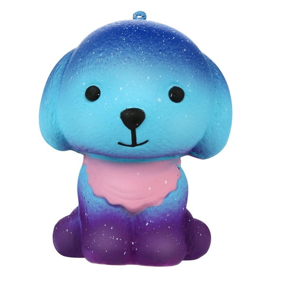 EQWLJWE Toys Games Kids,Christmas Decorations,Baby Toys Clearance,Novelty Gag Toys for Girls Boys,Christmas Gifts for Kids,Adorable Galaxy Puppy Slow Rising Fruit Scented Stress Relief Toy Gift