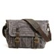 thumbnail image 1 of Bolso de mensajero de estilo inglés para hombre, mochila escolar de lona Retro, maletín para adolescentes, bolsos para ordenador portátil, bolso cruzado de hombro impermeable Fivean unisex, 1 of 2