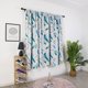 thumbnail image 4 of Cortinas decorativas con diseño de plumas y campanas para ventanas del hogar, cortinas opacas térmicas y a prueba de sonido, 4 of 8