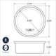 thumbnail image 4 of Molde para tartas Nordic Ware Naturals, utensilios de aluminio para hornear, color plateado, 4 of 4