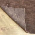 thumbnail image 6 of Rugsotic Carpets Handmade Rugs Hand Knotted Loom Rectangle 6'x9' Brown Wool for Indoor Use, 6 of 10