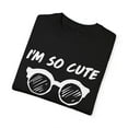 thumbnail image 3 of I'm So Cute Mom And Dad Did It Again Big Brother Sister Unisex Garment-Dyed T-shirt, 3 of 4