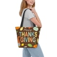 thumbnail image 2 of Easygdp Happy Thanksgiving With Gnome Shoulder Bags for Women,Crossbody Bags Shoulder Purse Handbag for Women, 2 of 6